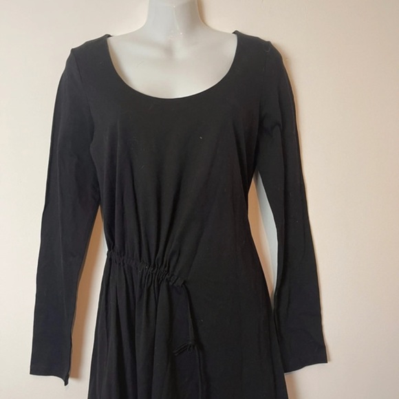 BNWT French Connection Black Jersey Maxi Dress - S / 8-10 - Picture 2 of 4